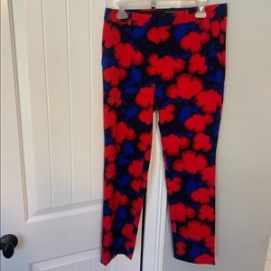 Banana Republic Ryan pants - beautiful pattern - size 4
